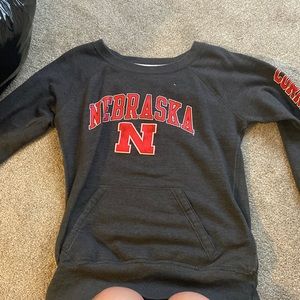 Nebraska sweat shirt, size small